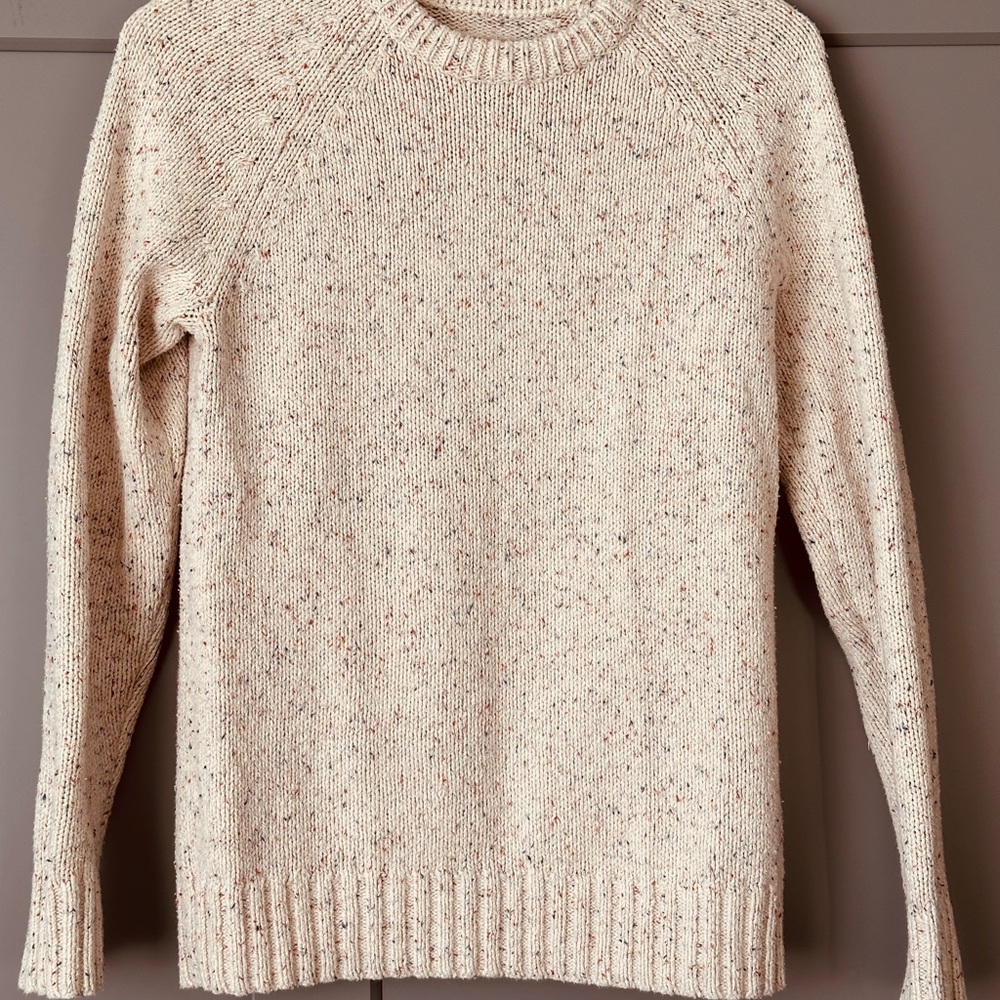 Men’s Beige Knit Sweater XS